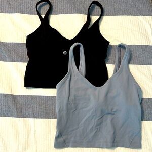 Lululemon align crop tank top size 4 and 6